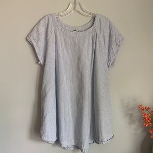 Women’s Free People striped tunic top - size Medium